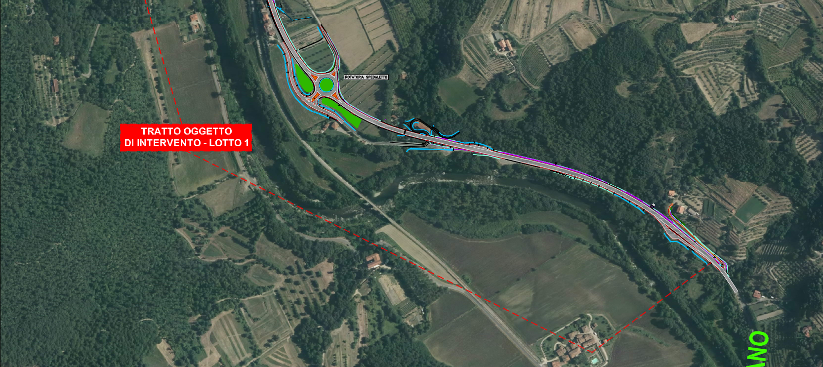Strada regionale 71, consegnati i lavori variante Calbenzano-Subbiano nord per oltre 12mln