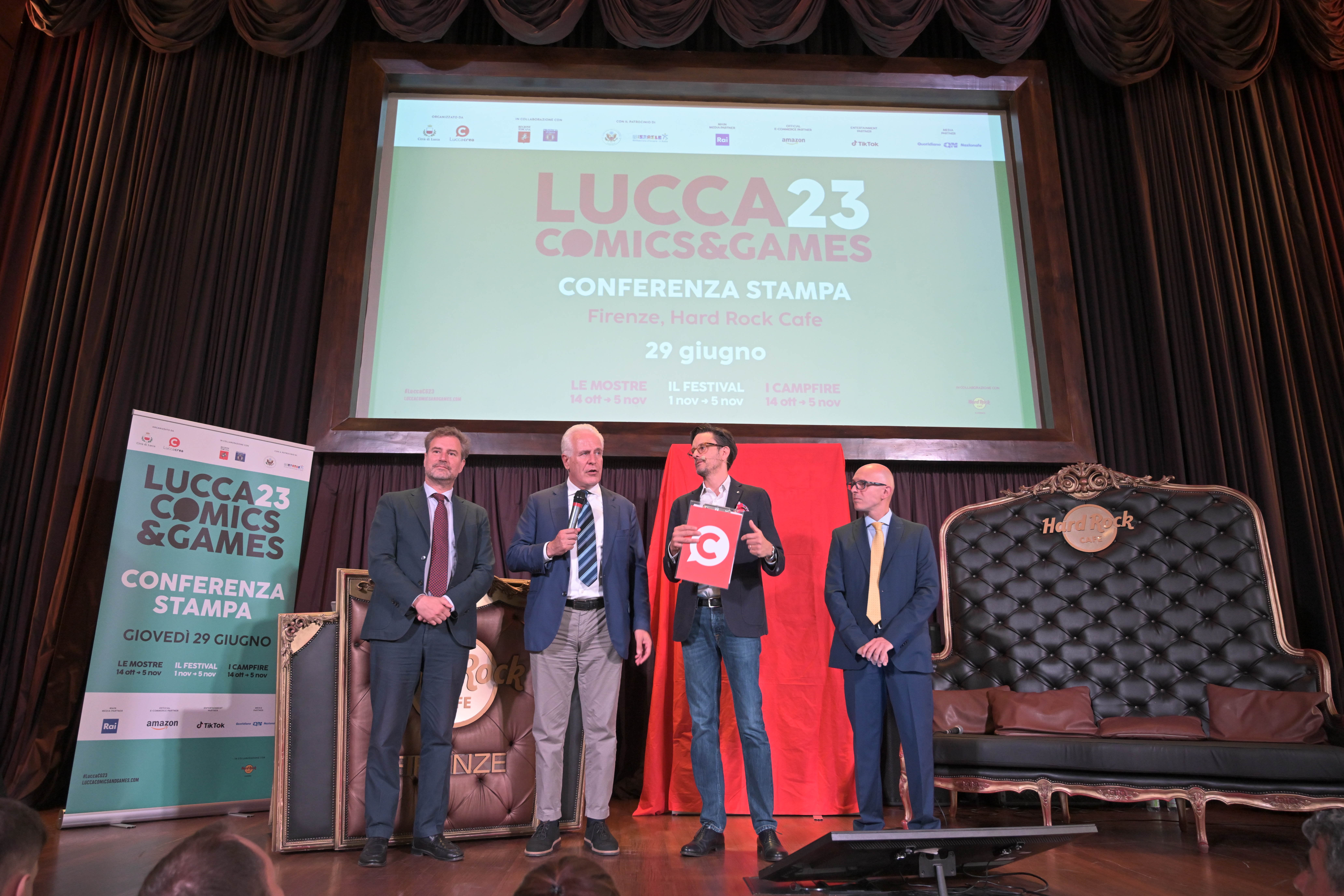 Lucca Comics&Games, Giani: 