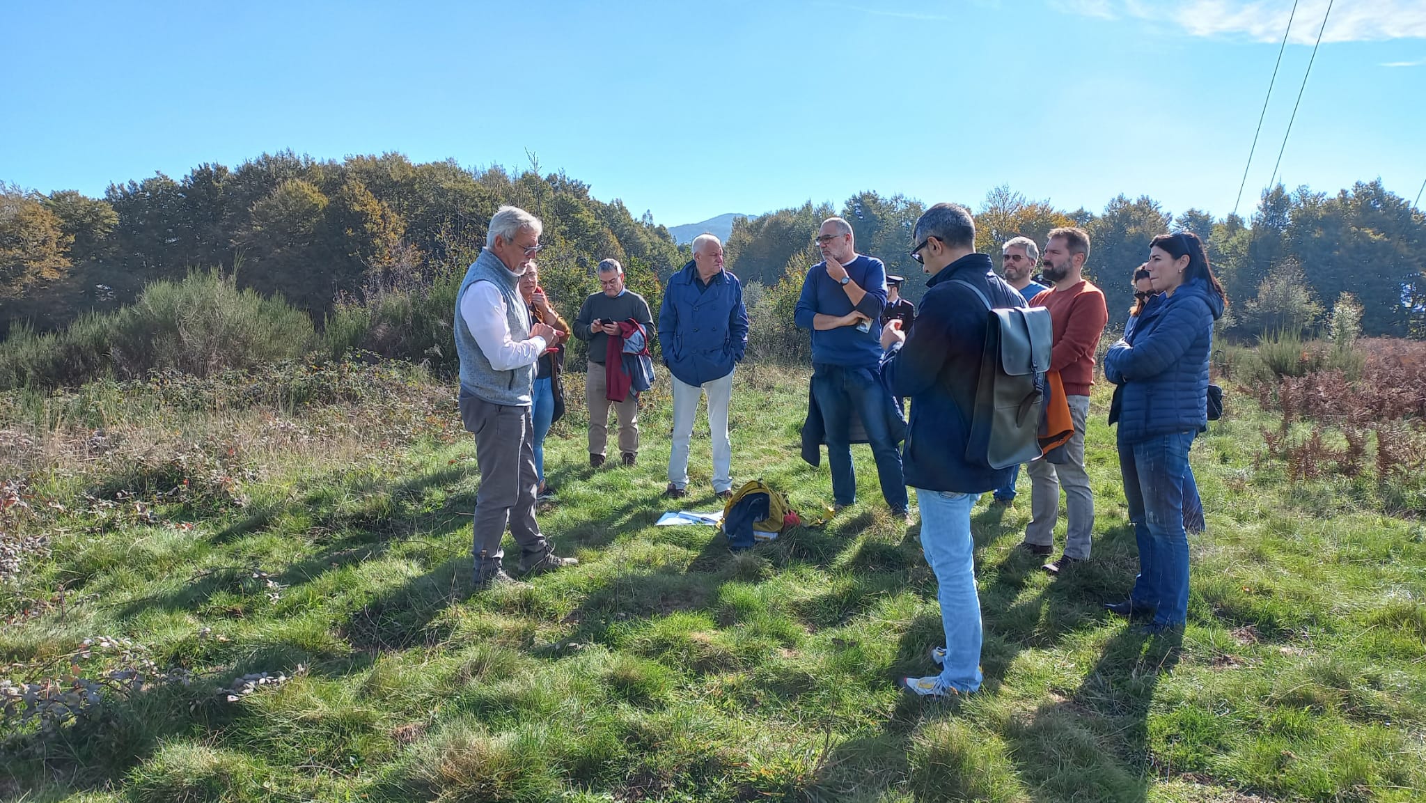 Immagine Eolico in Mugello, sopralluogo dell’assessora Monni