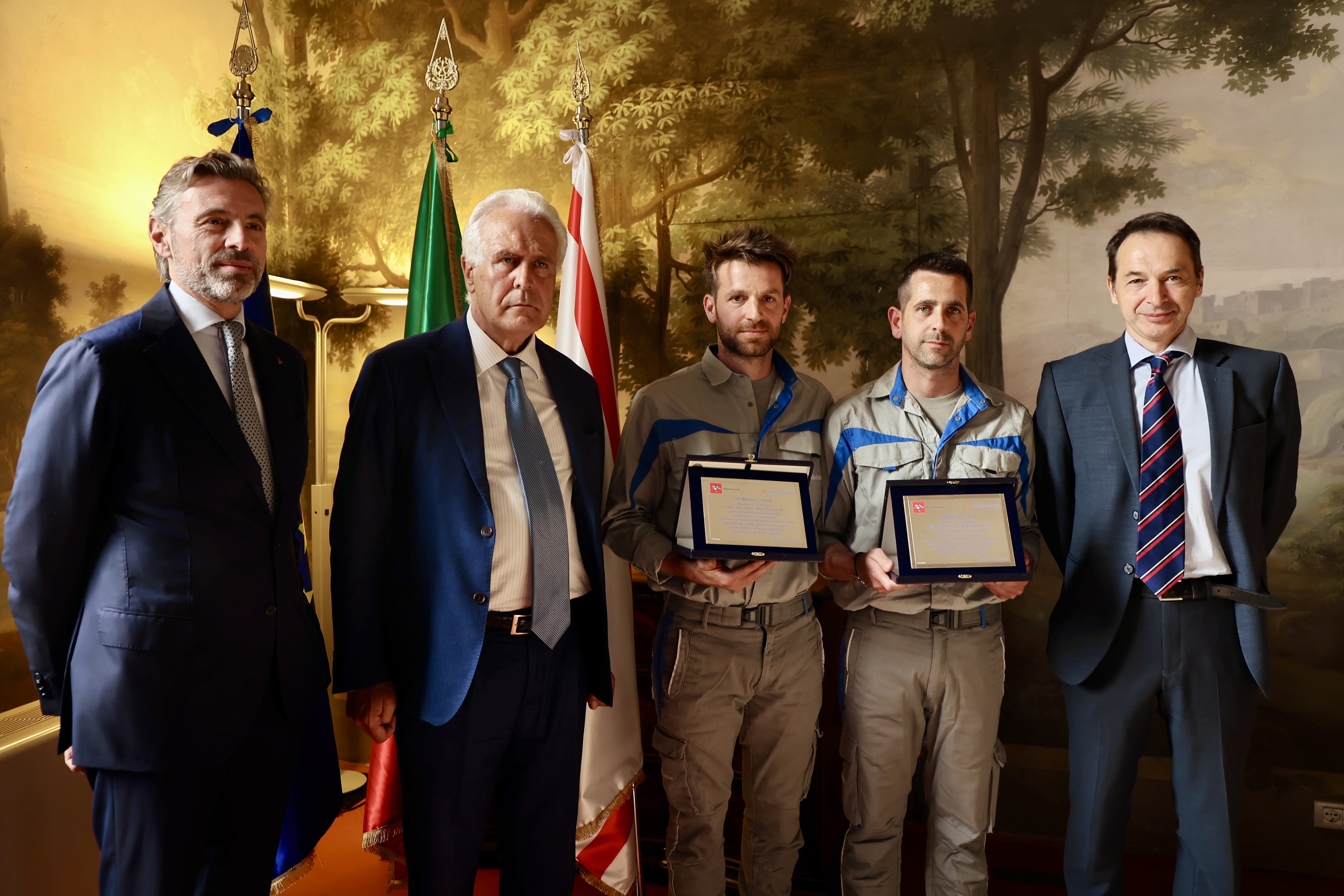 Esondazione Sterza: una targa a Giacomo e Nicola, eroi di Montecatini Val di Cecina