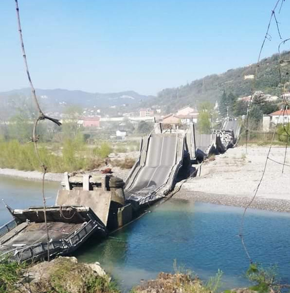Crollo ponte di Albiano Magra, sostegno alle imprese che hanno subito danni economici