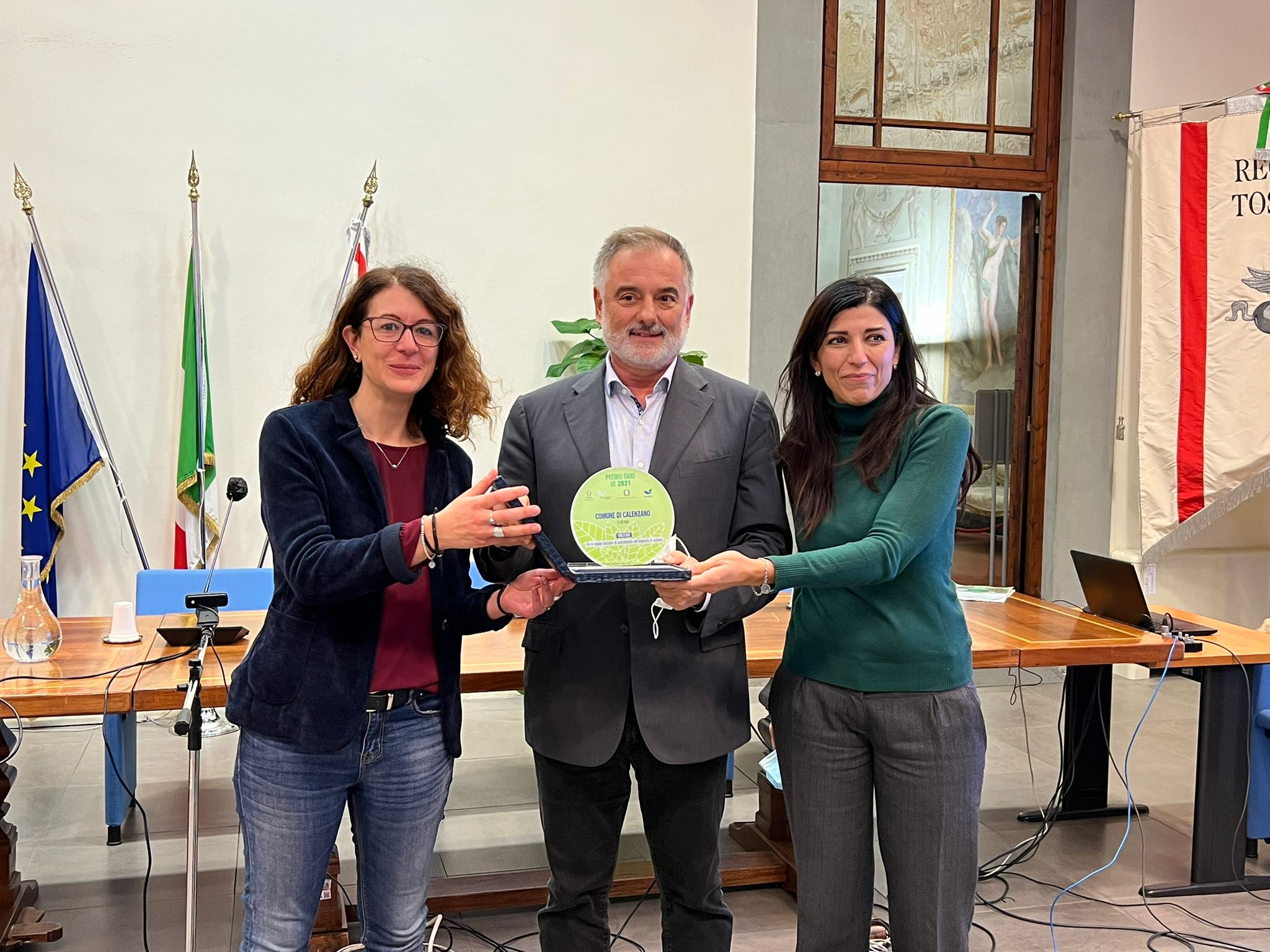 Ambiente, al Comune di Calenzano il premio nazionale Emas