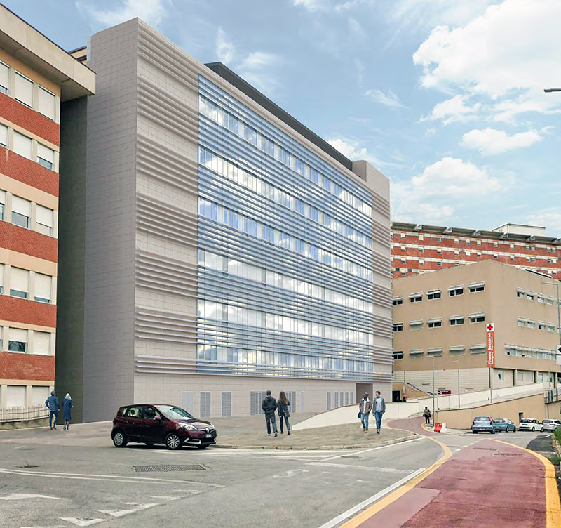 Ospedale Siena, il presidente Giani inaugura cantiere per lotto Volano e Farmacia  