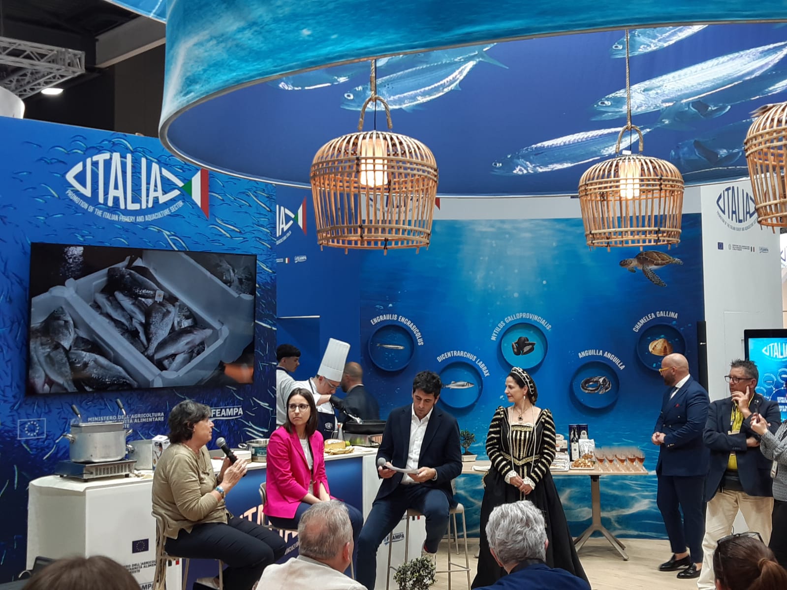 La Toscana al Seafood di Barcellona, Saccardi: “Pesca e acquacoltura, settori in espansione”