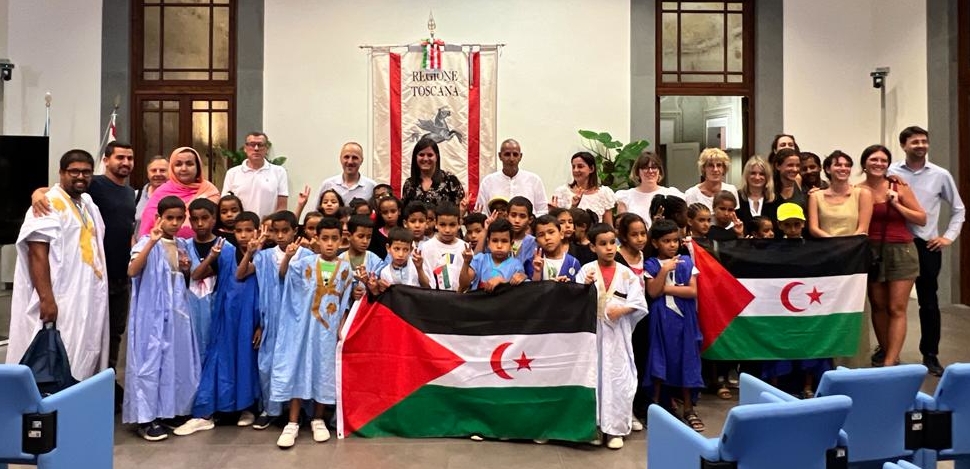 Cinquanta bambini Saharawi accolti in Regione