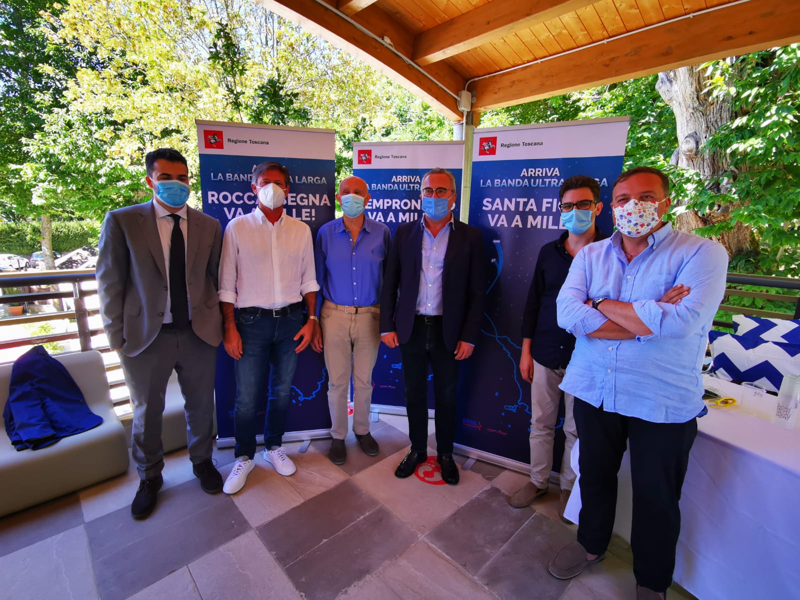 A Santa Fiora, Roccalbegna e Semproniano veloci on line come in città