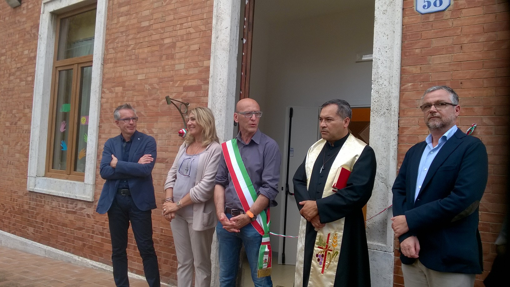 Festa a Sinalunga per l'inaugurazione del nido Le Nuvole a Guazzino
