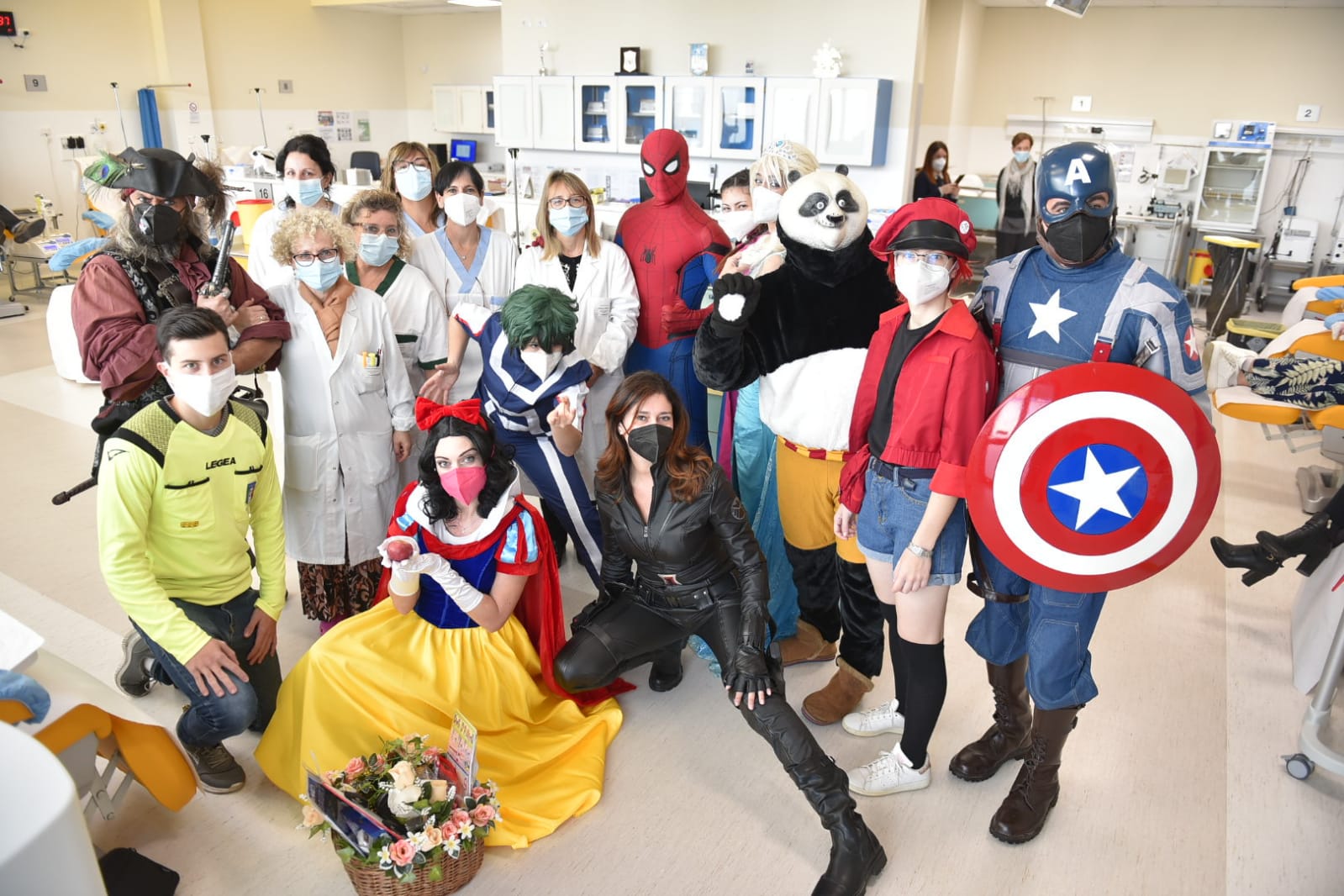 Donazione sangue, all'ospedale Cisanello arrivano i supereroi    