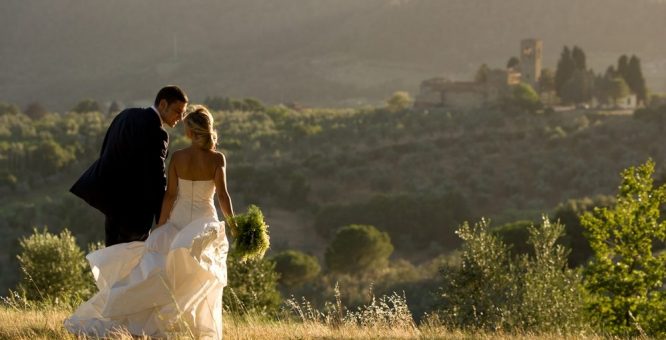 Toscana ancora ai vertici in Italia come meta scelta dagli stranieri per sposarsi