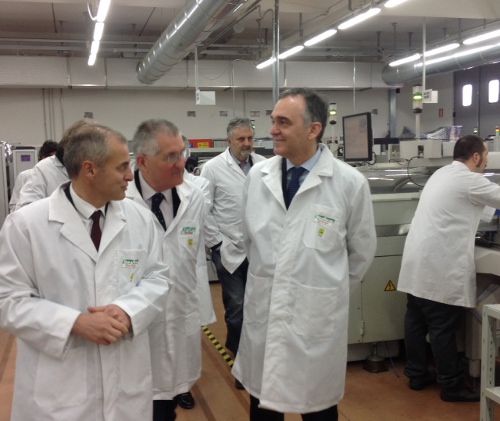 Rossi visita la Polynt e il Consorzio Terranuova, eccellenze del Valdarno aretino