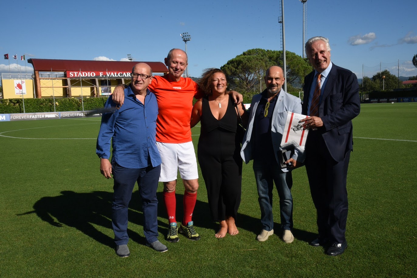 Un goal per la coesione, l'amichevole a Coverciano tra Commissione Ue e Regione - LE FOTO