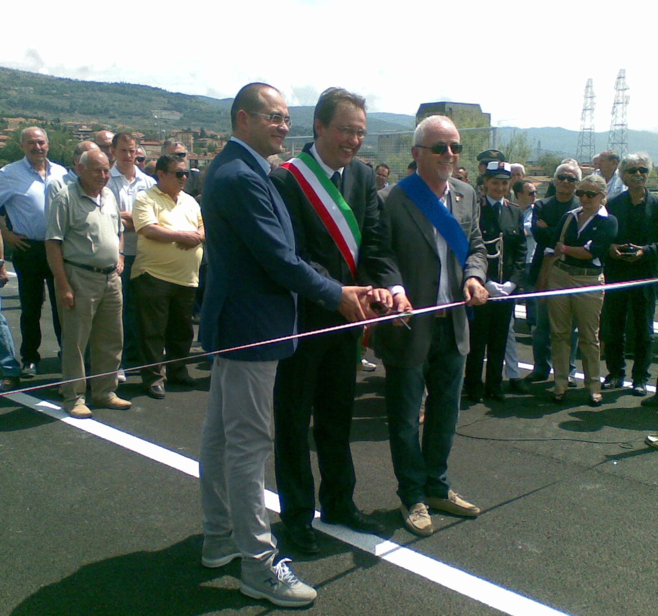 Inaugurata la variante di Camucia (Ar); Ceccobao: 'Investimento importante per il territorio'