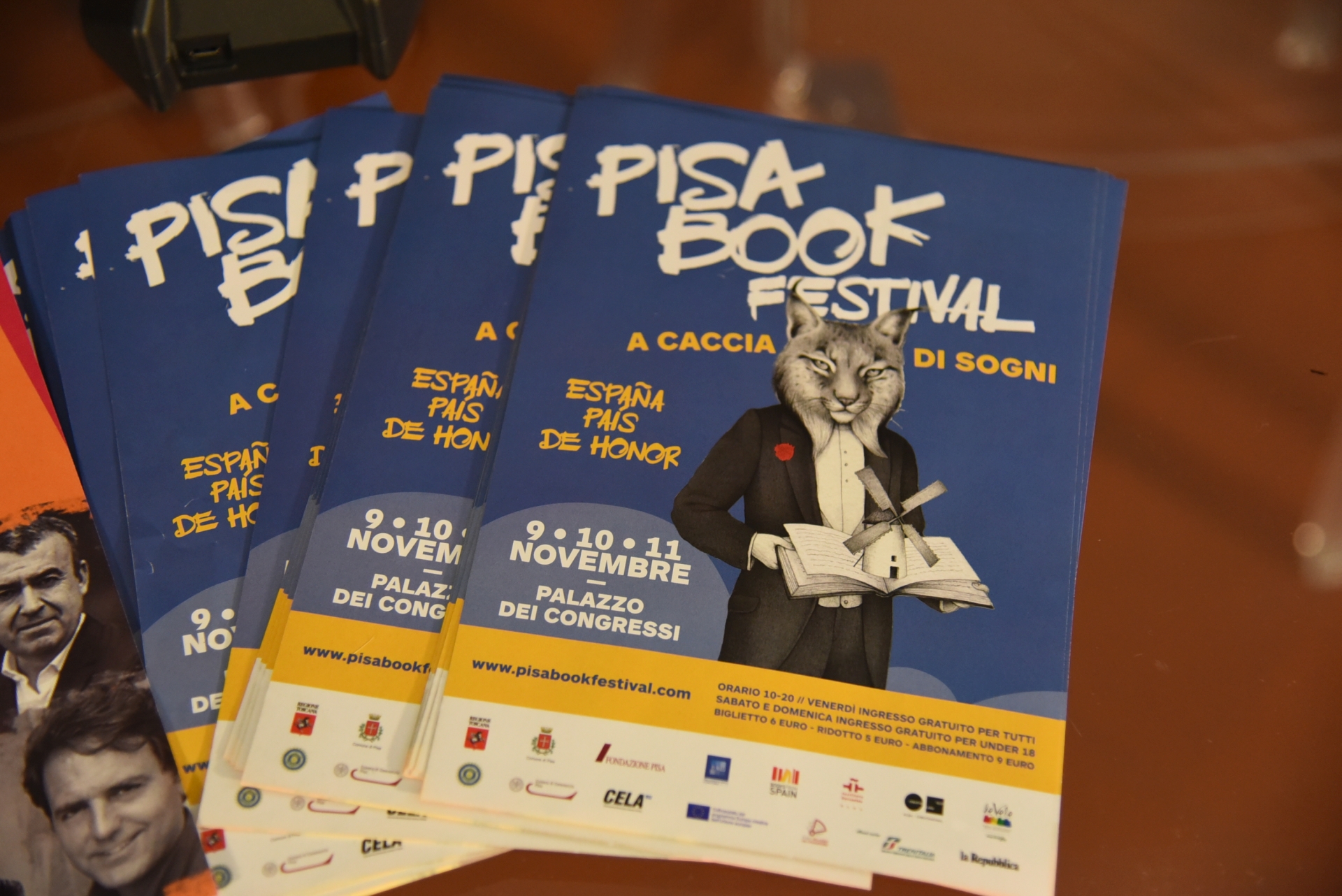 Torna il Pisa Book Festival, dal 9 all'11 novembre. Paese ospite, la Spagna