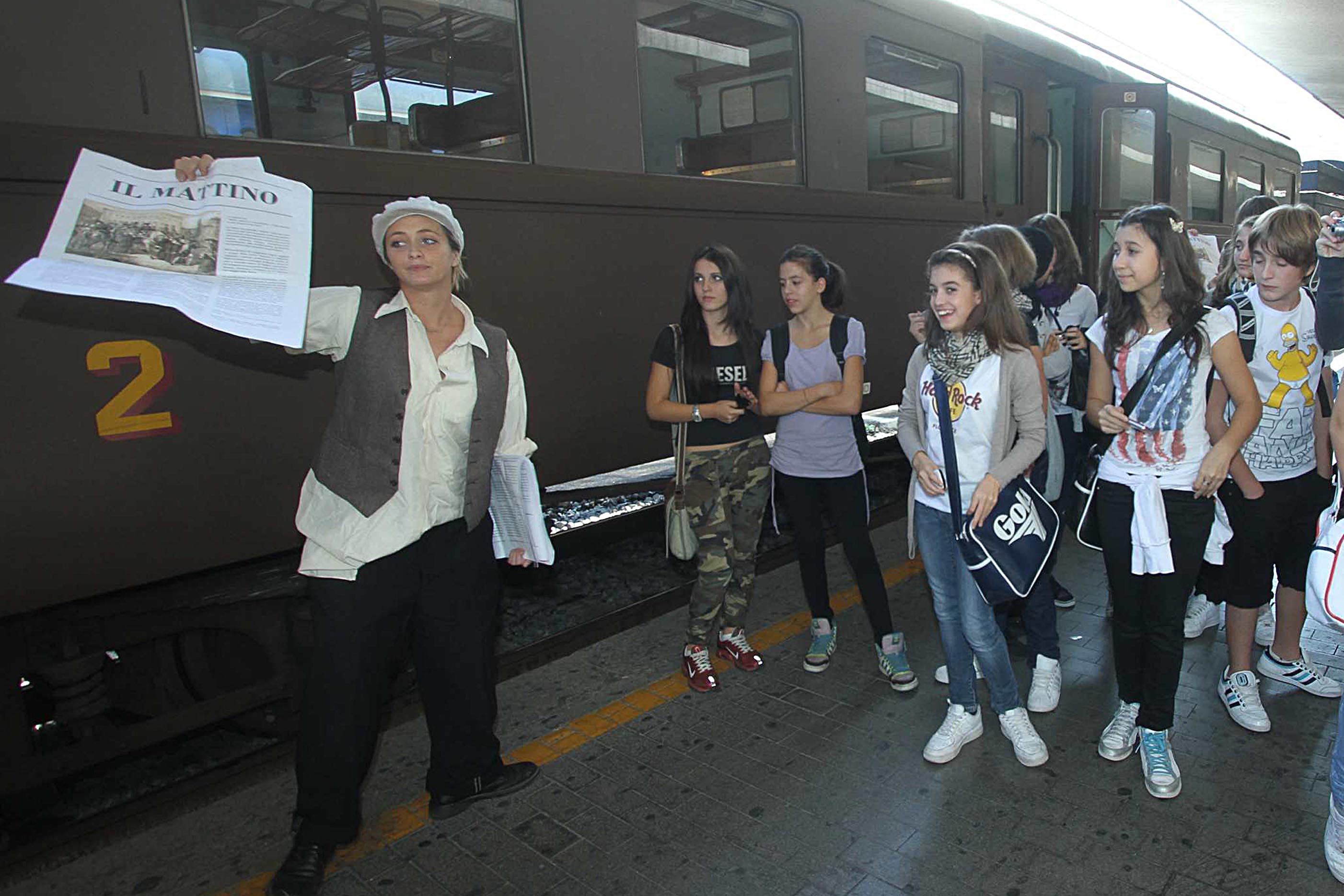 In 120 da Pistoia sul treno a vapore per il convegno sulla storia dei trasporti