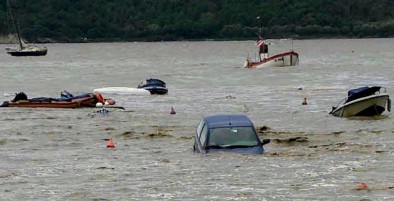 Elba, idrovore in funzione tutta la notte a Marina di Campo. Rossi in viaggio verso l'isola