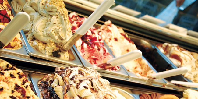 Gelato all'olio di oliva o allo zafferano: novità della filiera corta toscana
