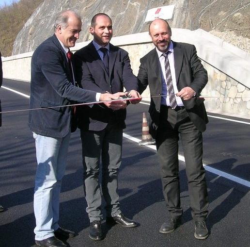 Vernio, inaugurata la nuova srt 325 in località 'La Pusignara'