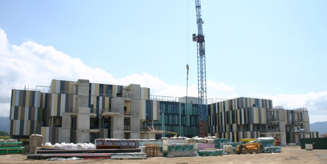 Nuovo ospedale di Lucca, Luigi Marroni visita il cantiere