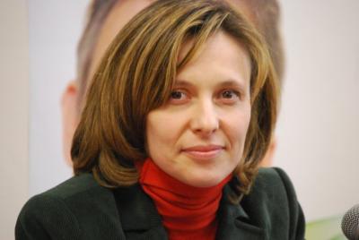 Stella Targetti alla inaugurazione della nuova mensa universitaria a Firenze