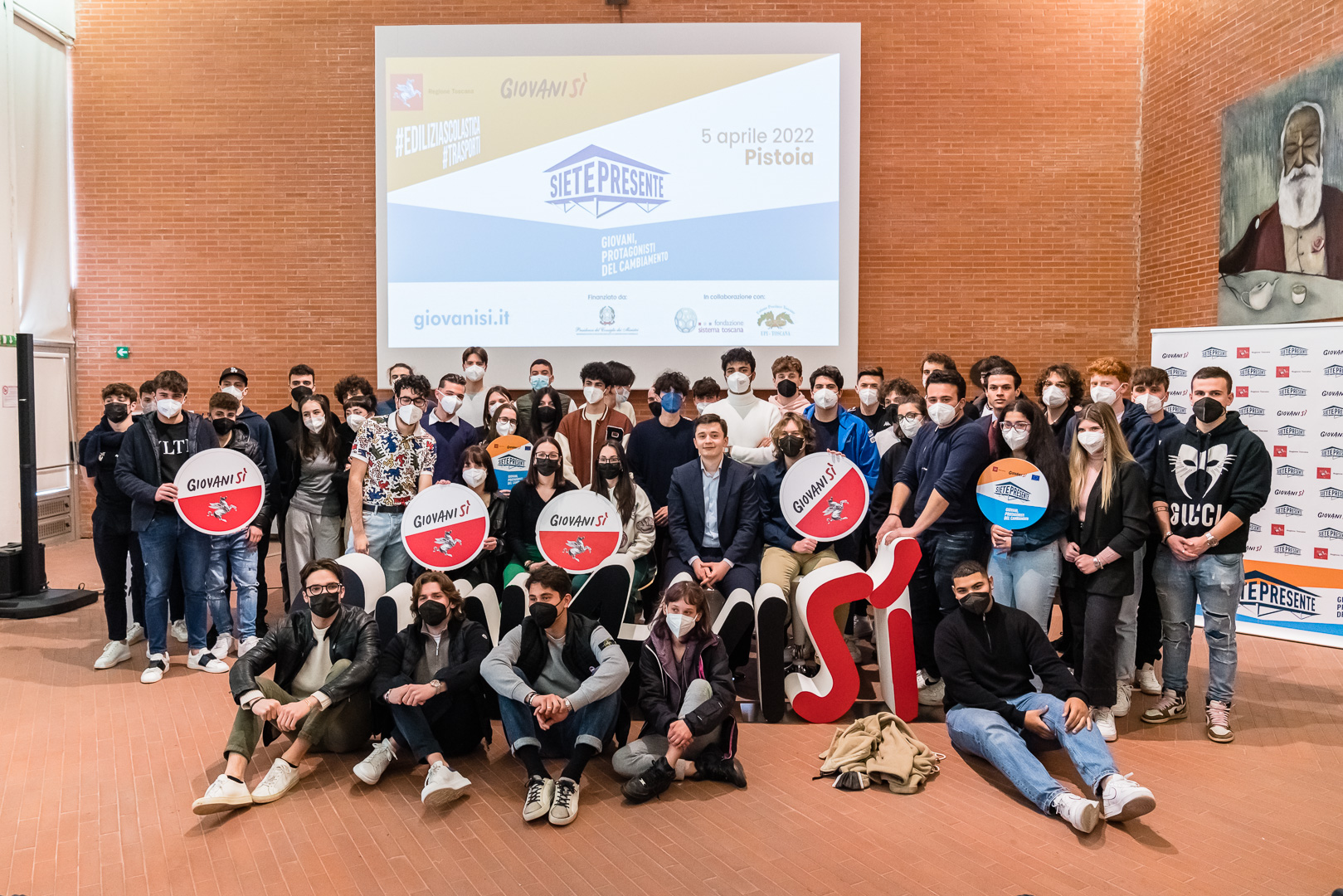 Giovanisì, in 500 da 160 scuole per il tour di Siete Presente su edilizia e tpl