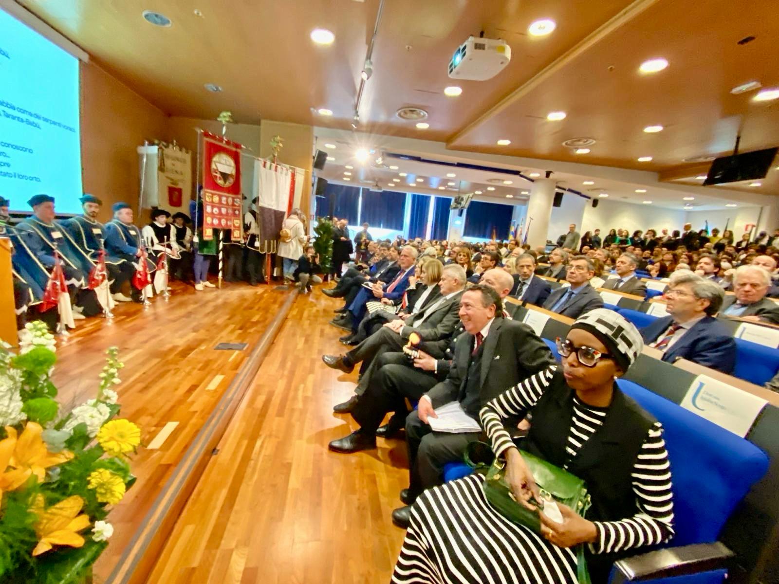 Unistrasi, Giani all’inaugurazione dell’anno accademico: “Luogo di incontro e di pace”