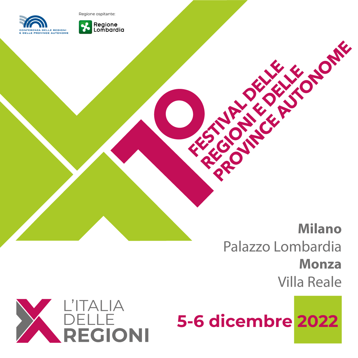 “L’Italia delle Regioni”, il 5 e 6 dicembre l’evento che valorizza i territori italiani