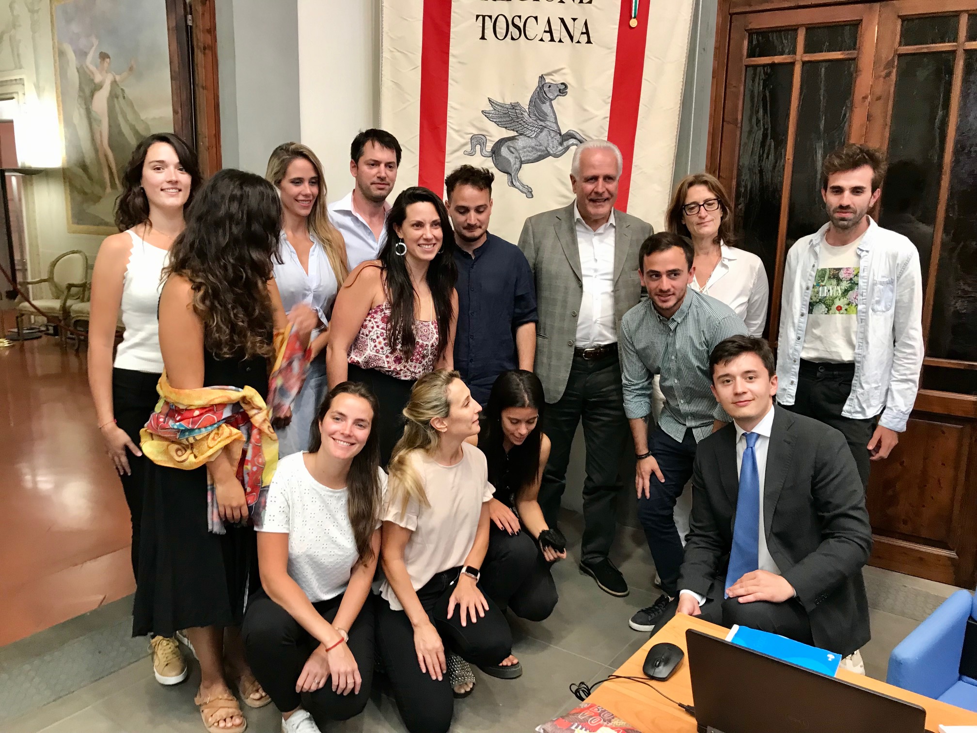 Toscani nel mondo, il presidente Giani incontra i giovani borsisti “Mario Olla”