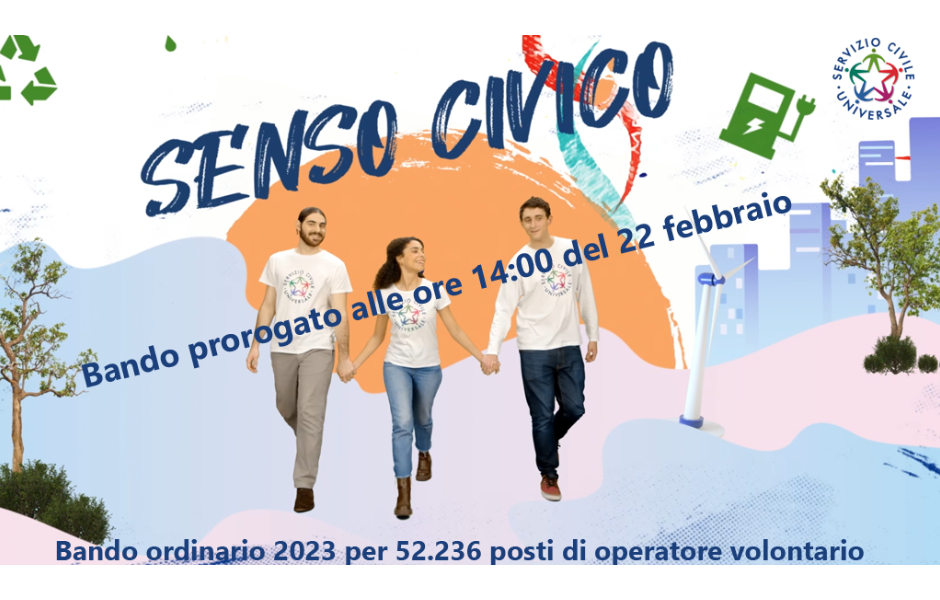 Servizio civile universale, 3000 posti in Toscana. Scadenza domande prorogata al 22 febbraio