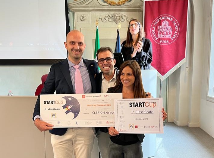 Clepio Biotech vince la Start Cup Toscana 2023