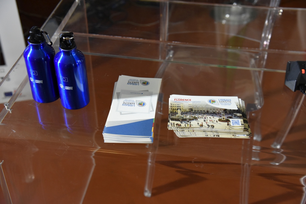Acqua e rifiuti: domani a Firenze con Urban Waste borracce e doggy bag in omaggio