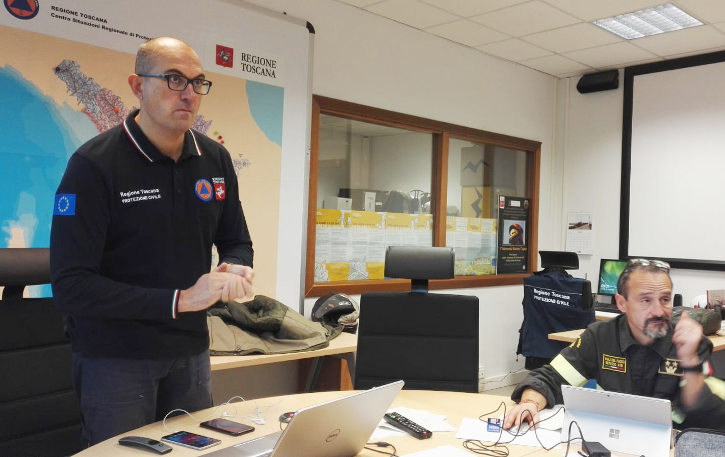 Immagine Sisma in Mugello, terminata la videoconferenza con la Protezione civile nazionale