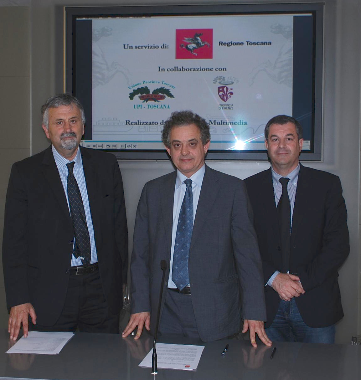 Muoversi in Toscana Info, firmato l'accordo tra Regione, Upi e Provincia di Firenze