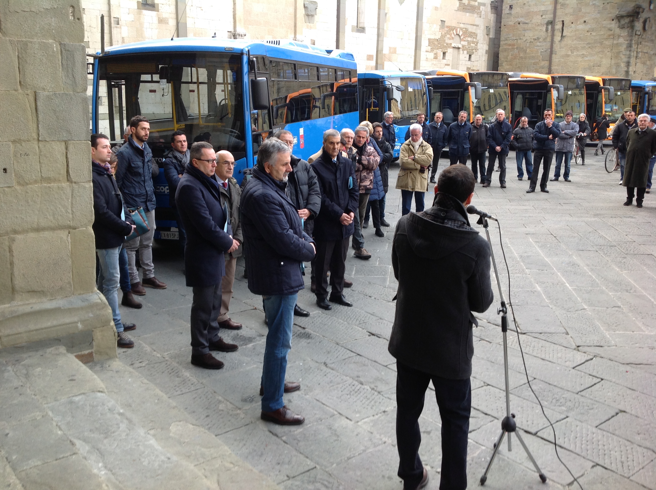 Copit, presentati i 9 nuovi bus cofinanziati dalla Regione