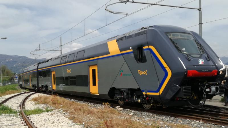 Rinnovo treni regionali, entra in servizio il quinto Rock