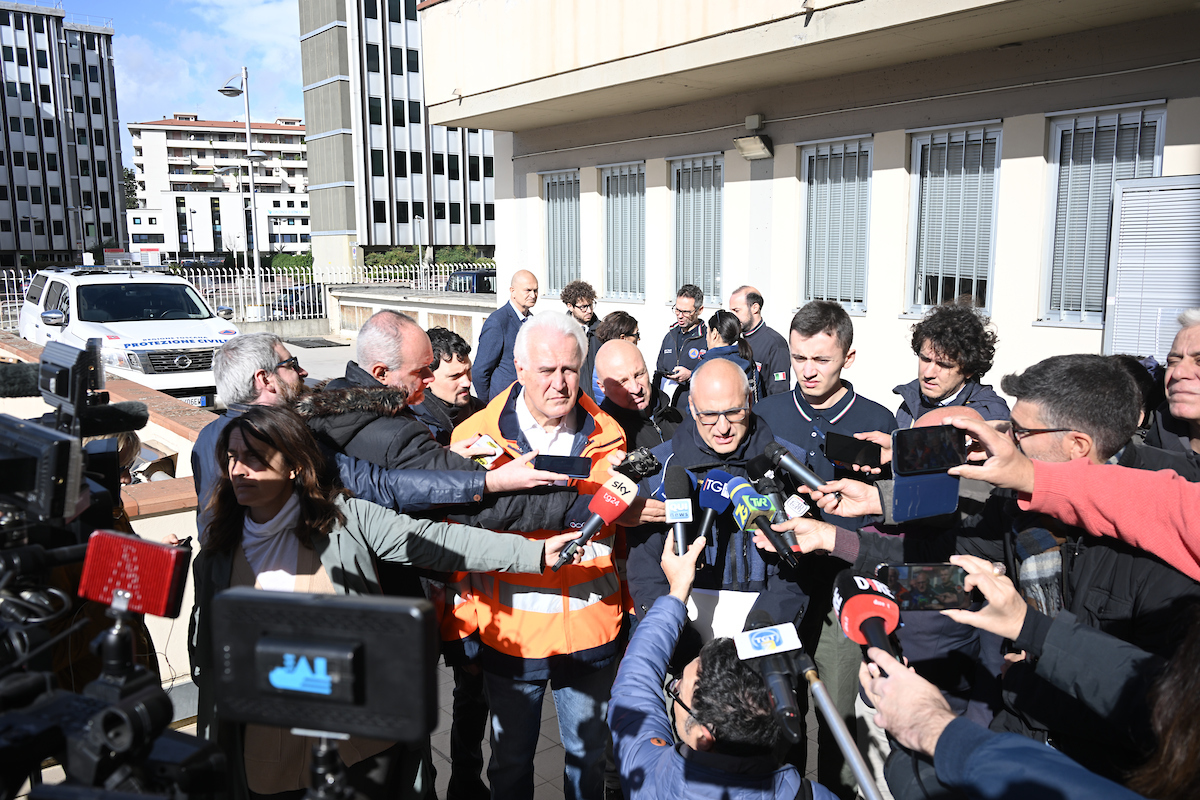 Immagine Maltempo, il presidente Giani fa il punto con capo dipartimento nazionale Curcio 