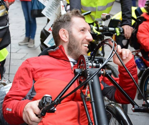 Via Francigena in handbike, Rossi: