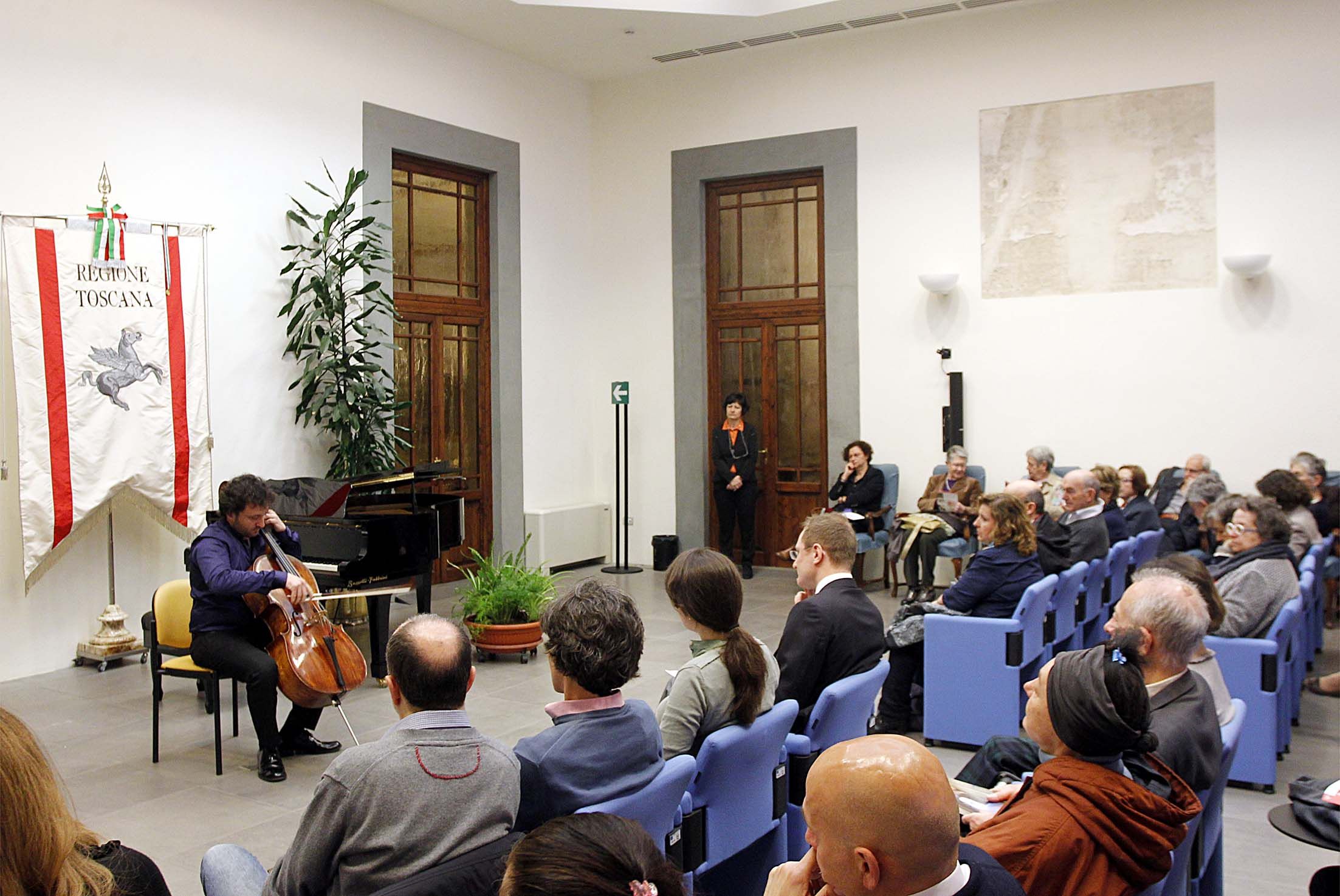 Un successo la prima visita con concerto in Palazzo Strozzi Sacrati