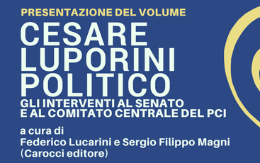 'Cesare Luporini politico', alle 17 presentazione del libro con Enrico Rossi