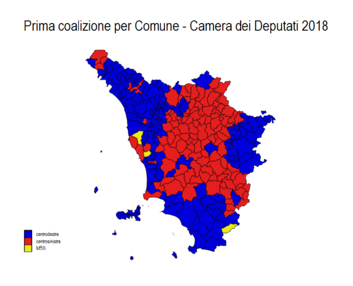 Il voto in Toscana. Analisi delle elezioni politiche del 4 marzo