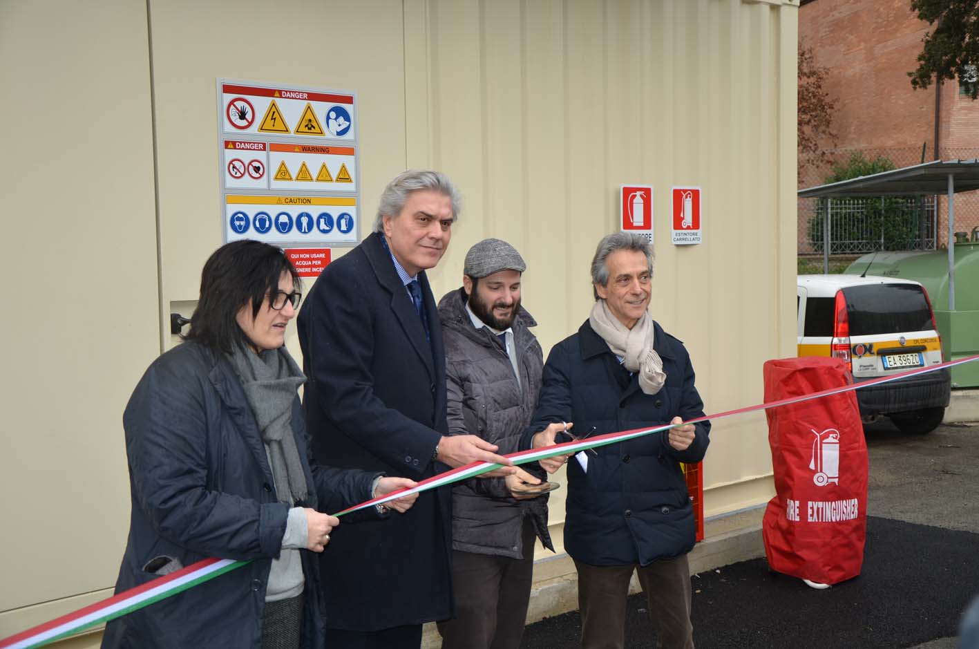Arezzo, inaugurato da Marroni il cogeneratore del San Donato