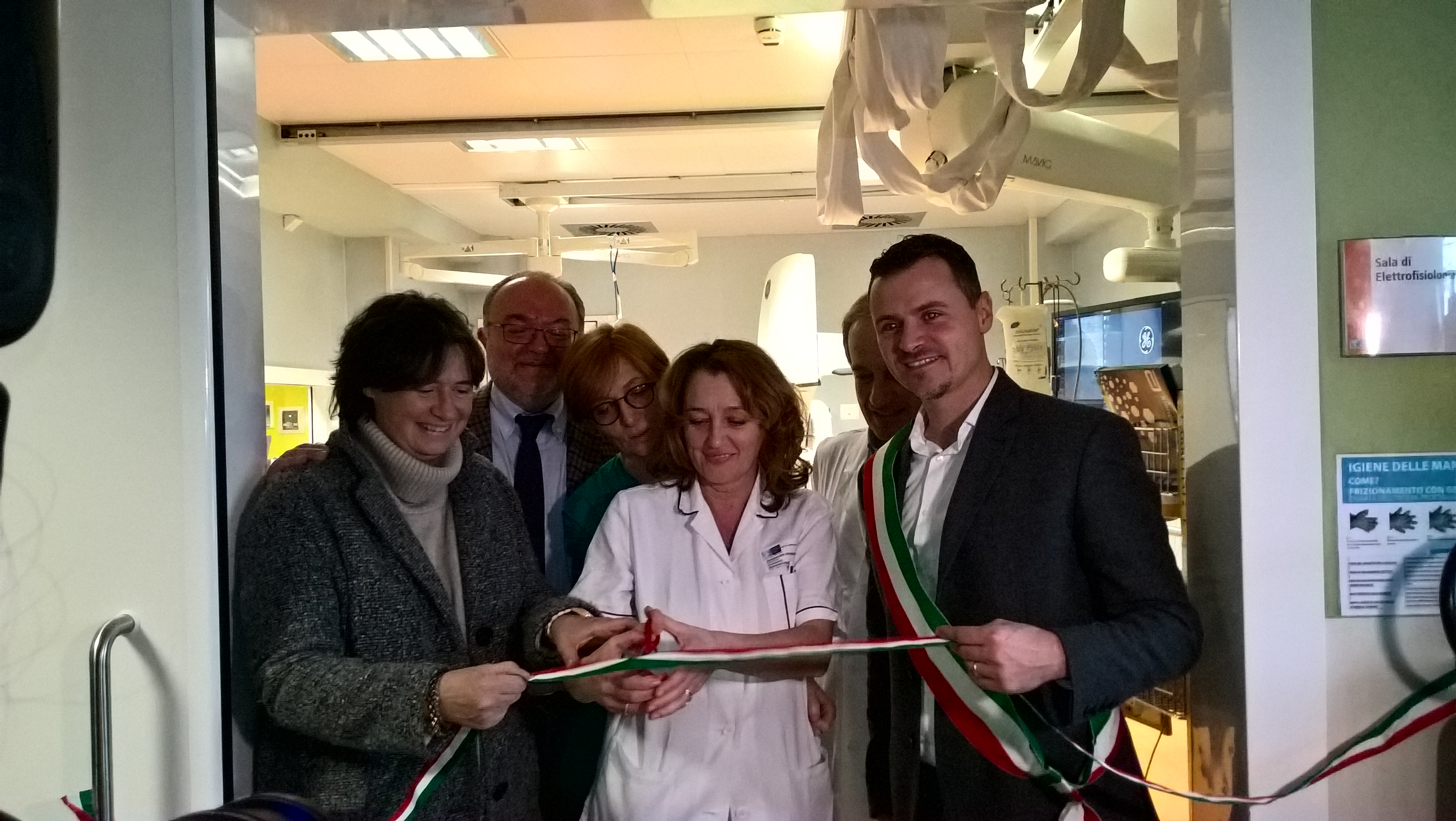 Sanità, Saccardi inaugura la seconda sala di emodinamica al Santa Maria Annunziata