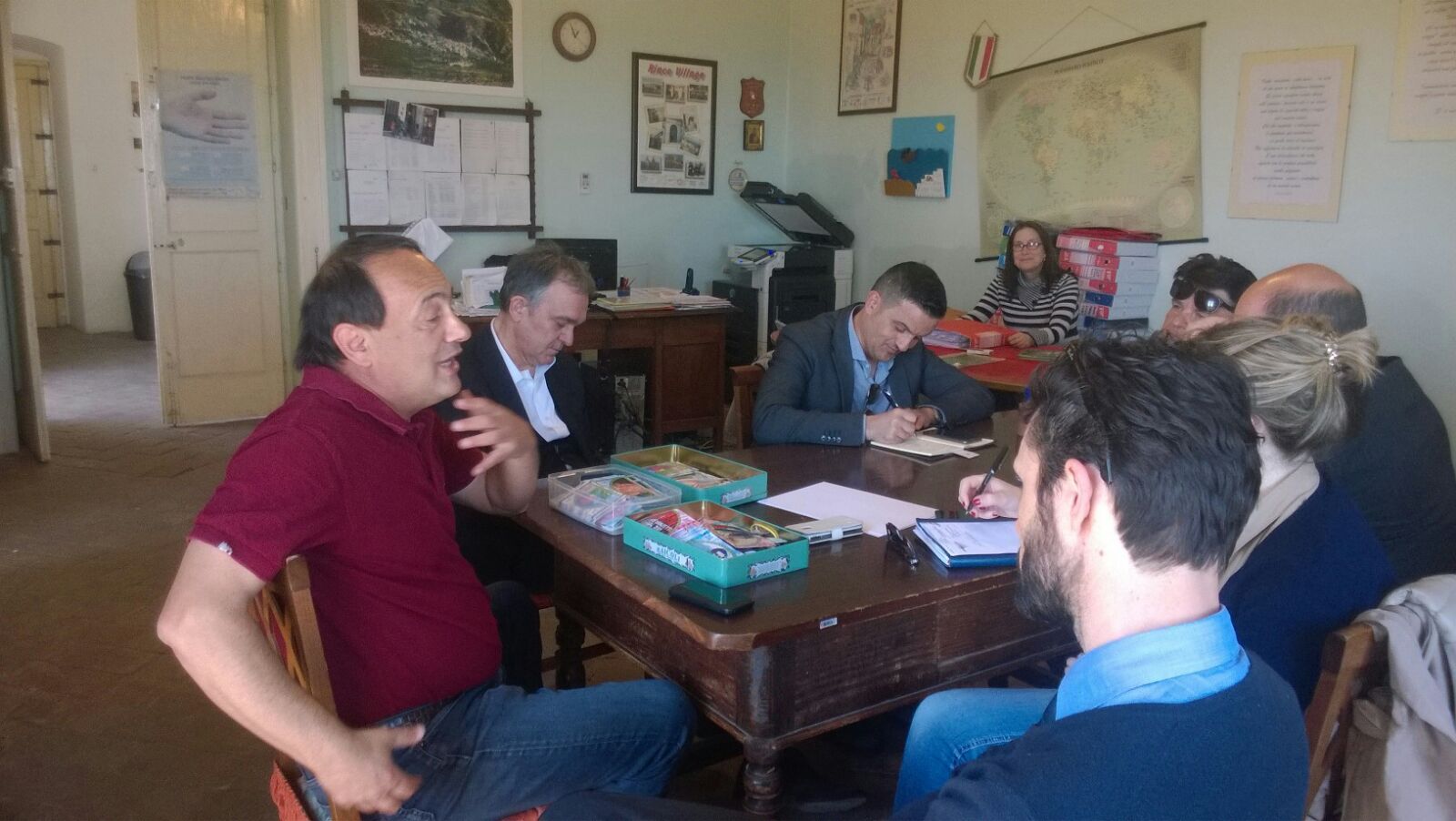 Rossi a Catanzaro con Mimmo Lucano, don Biancalani e Mario Oliverio