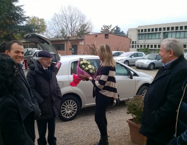 Tour nelle scuole di Pistoia dell'assessore all'istruzione Grieco
