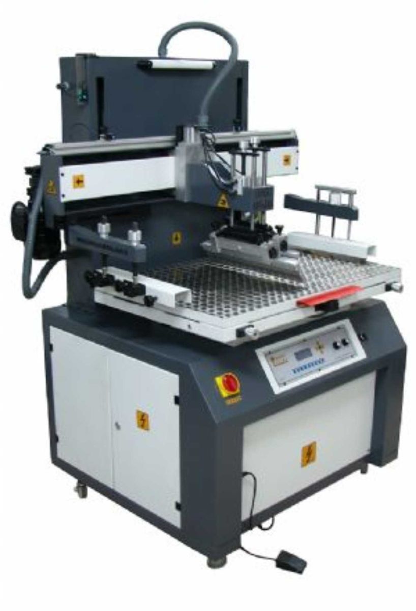Robot per la serigrafia, Simoncini alla presentazione