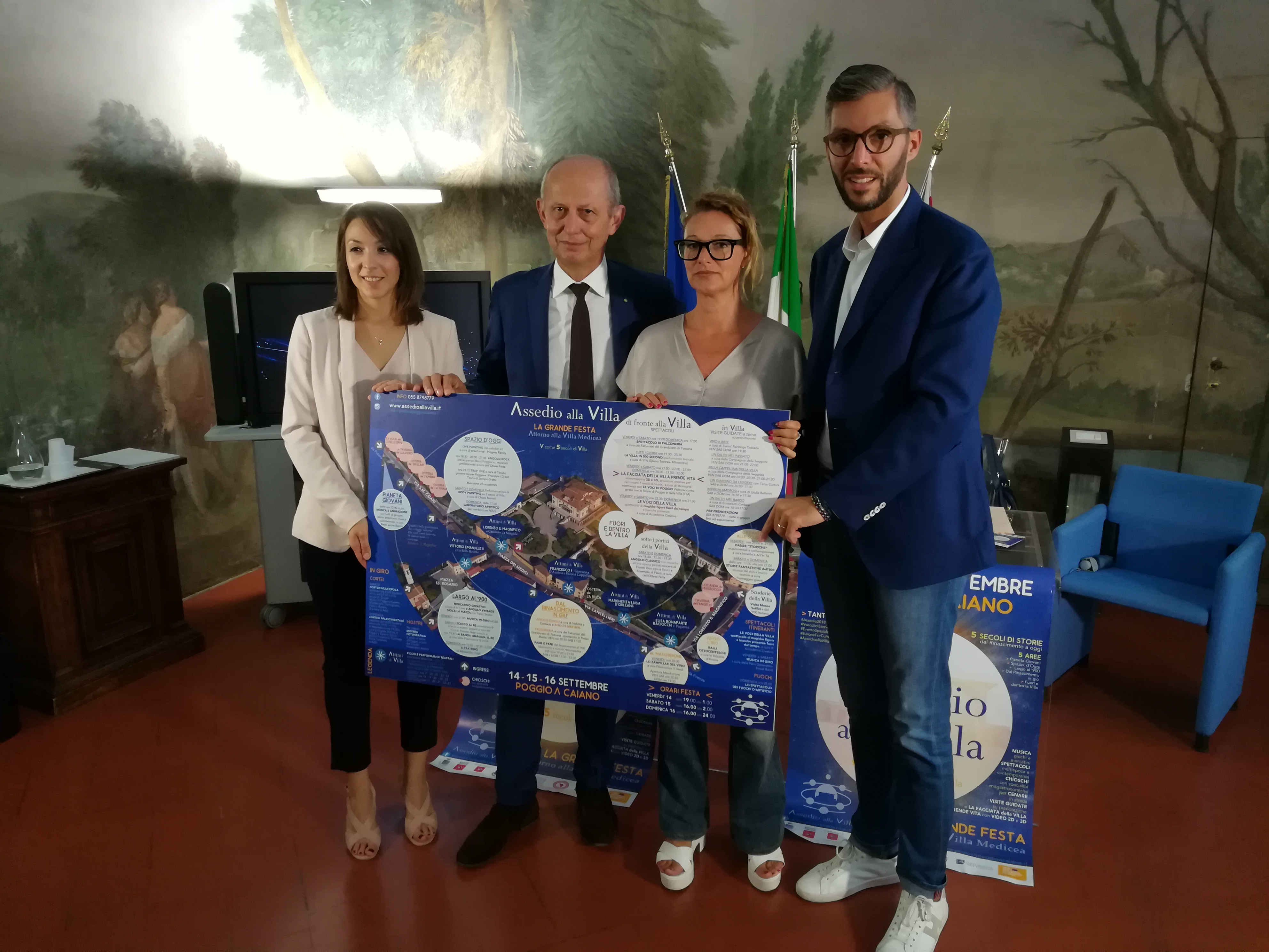 Turismo, dal 14 al 16 settembre torna l'Assedio alla Villa a Poggio a Caiano