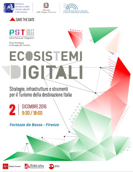 Turismo, il 2 dicembre alla Fortezza da Basso I edizione Ecosistemi Digitali
