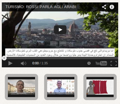 Turismo, Rossi parla direttamente ad arabi, cinesi e russi