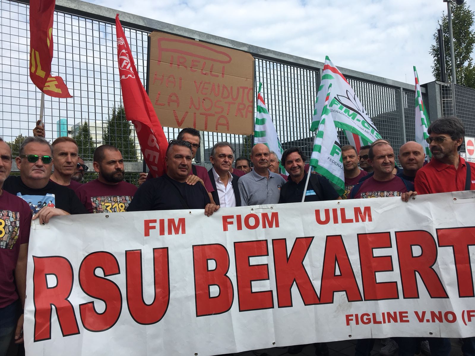 Un presidio della Regione a Figline Valdarno per seguire il caso Bekaert