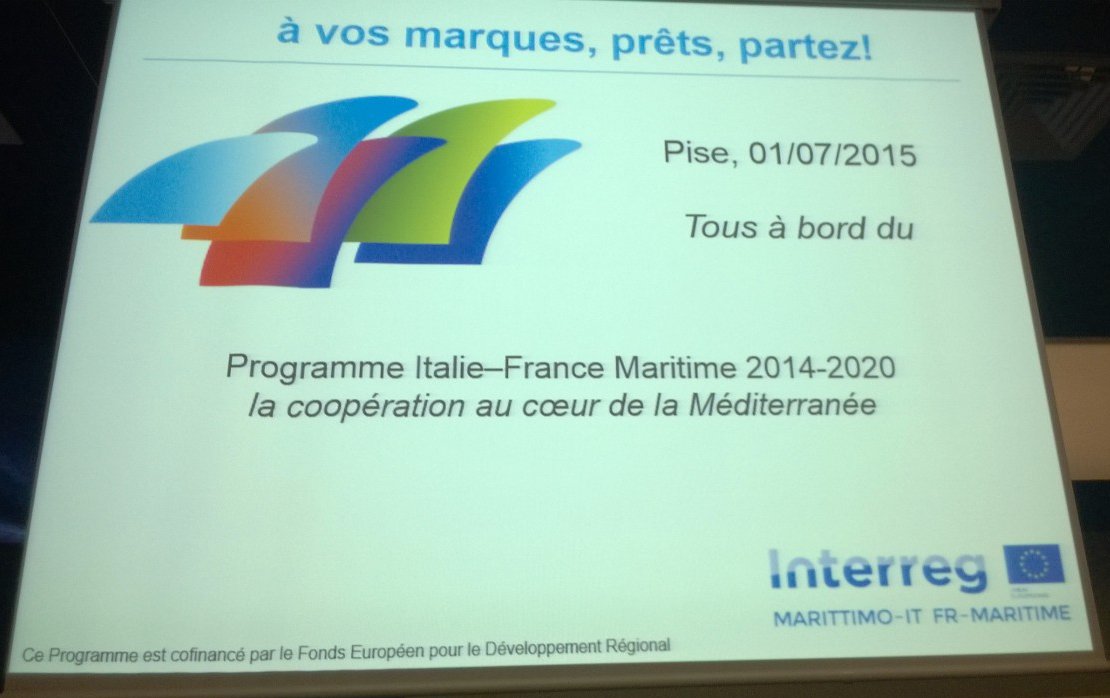 Programma marittimo Italia-Francia, Rossi: