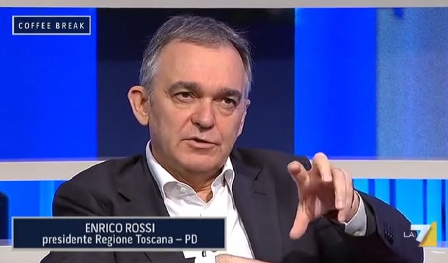 Il presidente Enrico Rossi domani a Coffee Break su La7